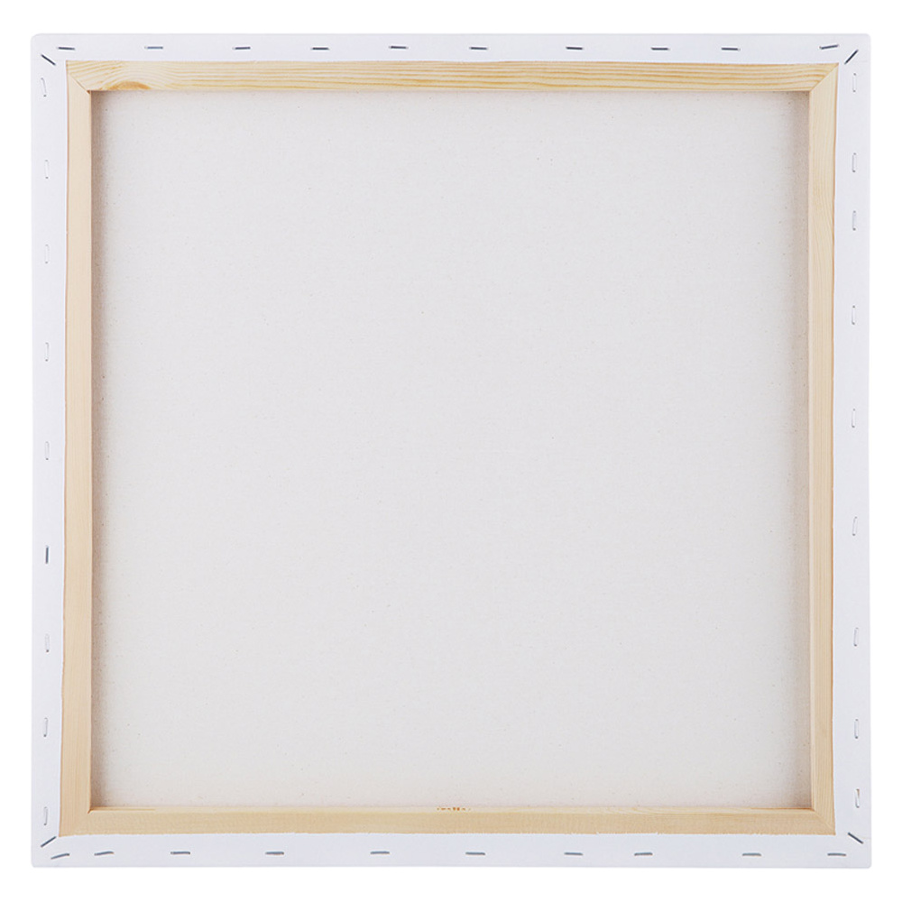 Холст на подрамнике "Студия", 50x50 см, хлопок, мелкое зерно - 4