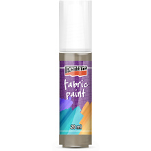 Краски для текстиля "Pentart Fabric paint", 20 мл, фундук