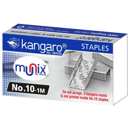 Скобы "Kangaro", №10, 5000 шт, металлик