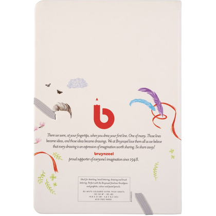 Скетчбук "Sketch&Note Book", 14.8x21 см, 140 г/м2, 80 листов - 3