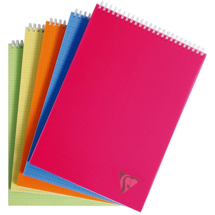 Блокнот на спирали "Linicolor Fresh", A5, 80 листов, клетка, ассорти