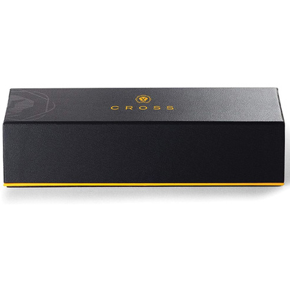 Ручка перьевая "Cross Classic Century Black Lacquer", M, черный, серебристый, патрон черный - 4