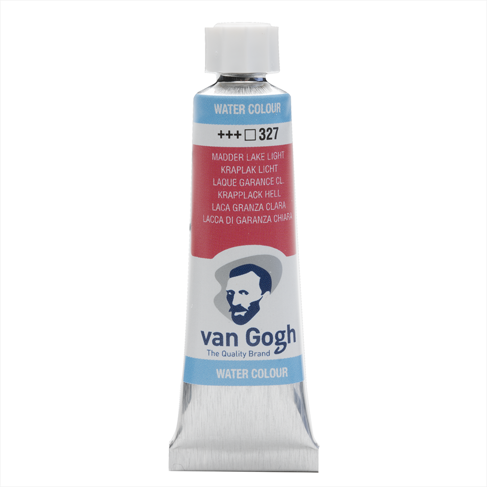 Краски акварельные "Van Gogh", 327 краплак светлый, 10 мл, туба