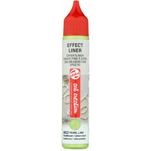 Контур декоративный "EFFECT LINER", 28 мл, 8523 лайм жемчужный