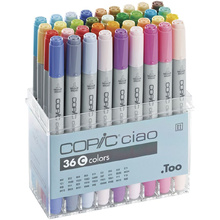 Набор маркеров перманентных "Copic ciao" C, 36 цветов