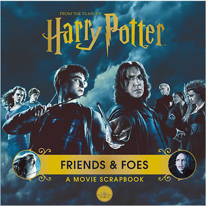 Книга на английском языке "Harry potter - friends & foes: a movie scrapbook",  Bros. Warner
