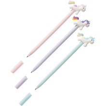 Ручка шариковая "Unicorn", 0.7 мм, ассорти, стерж. синий