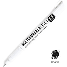 Ручка капиллярная "Sketchmarker", 0.5 мм, черный