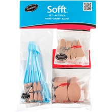 Набор ножей и спонжей "Sofft Tools Combination Set", 44 шт.