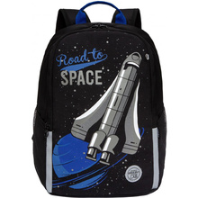 Рюкзак школьный "Road to space", черный