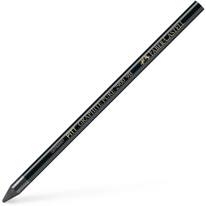 Карандаш цельнографитный PITT "Graphite Pure", 9B
