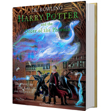 Книга на английском языке "Harry Potter and the Order of the Phoenix", J.K. Rowling, Jim Kay