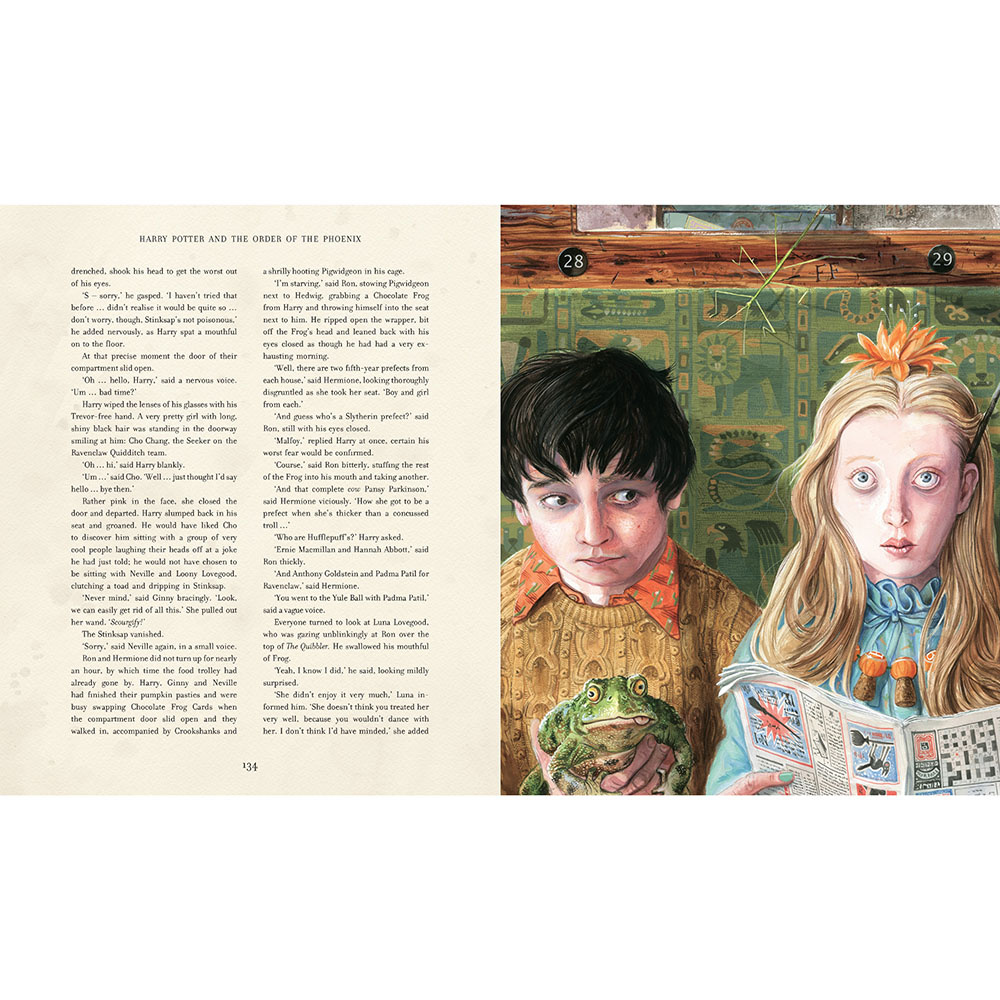 Книга на английском языке "Harry Potter and the Order of the Phoenix", J.K. Rowling, Jim Kay - 6