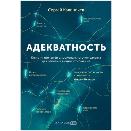 Книга "Адекватность. Как видеть суть происходящего, принимать хорошие решения и создавать результат без стресса", Сергей Калиничев