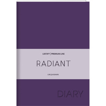 Ежедневник недатированный "Radiant", А5, 152 страницы, фиолетовый
