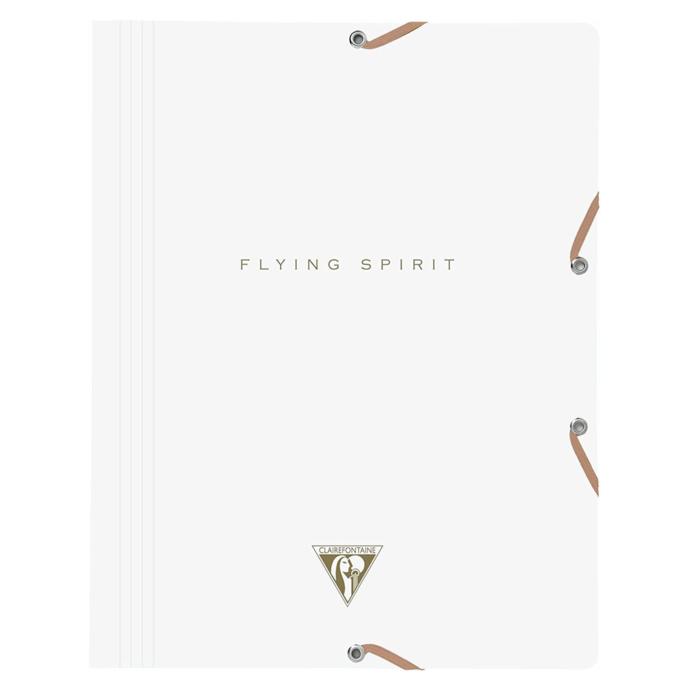 Папка на резинках "Flying Spirit", А4, 15 мм, белый