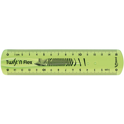Линейка Maped "Twist n Flex", 15 см, ассорти - 2
