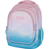 Рюкзак молодежный "Head ombre clouds", розовый, голубой - 3