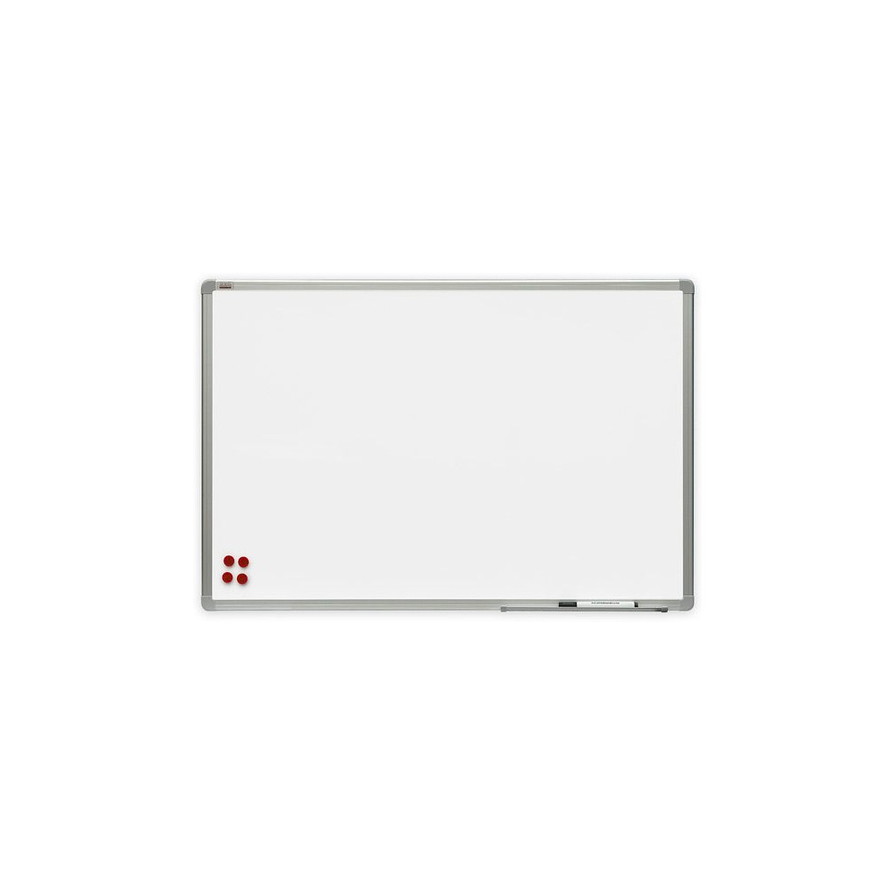 Магнитная доска с полимерным покрытием 2×3 "Alu23", 90x60 см