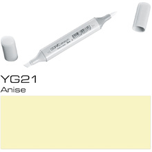 Маркер перманентный "Copic Sketch", YG-21 анис