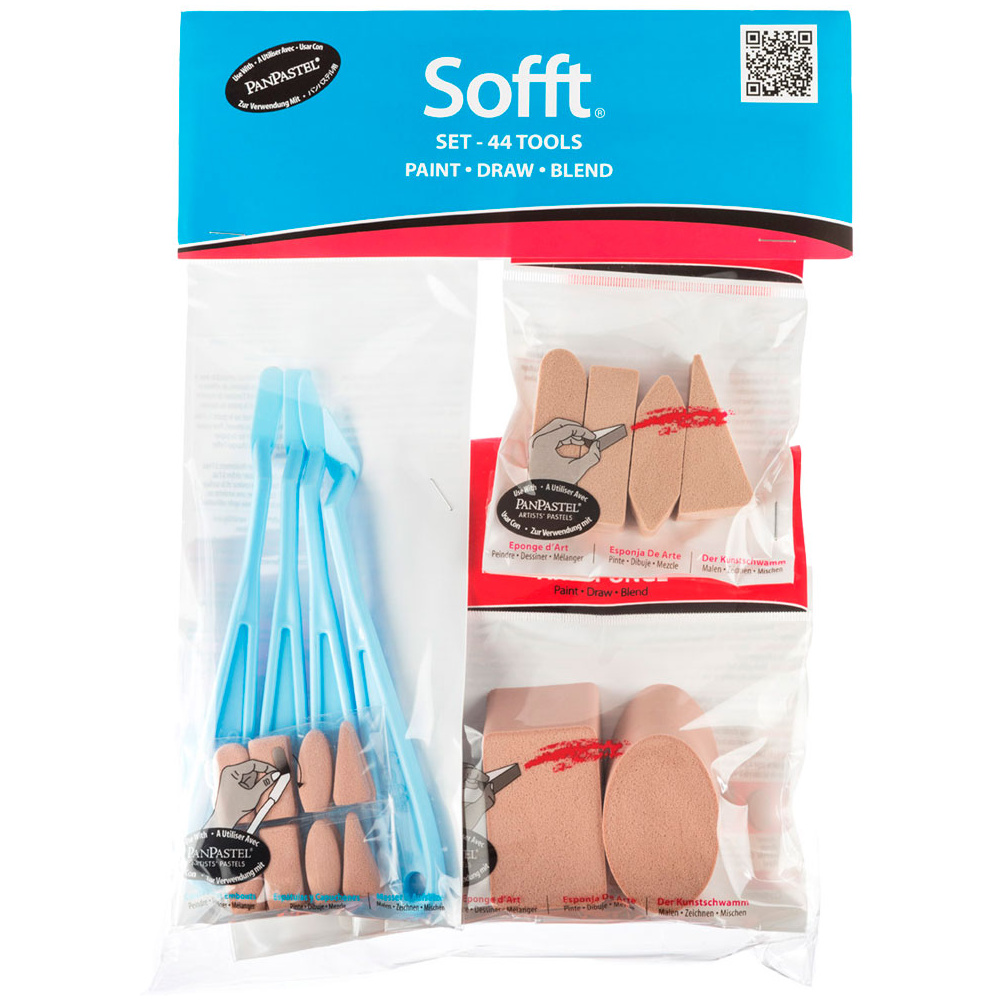 Набор ножей и спонжей "Sofft Tools Combination Set", 44 шт.