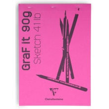 Скетчбук "Graf It", A4, 90 г/м2, 80 листов, ассорти