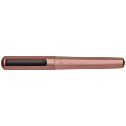 Ручка-роллер "Ink roller Hexo bronze", бронзовый, стерж. черный - 5