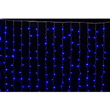 Гирлянда LED "Занавес", 1.5x1 м, синий