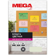 Бумага цветная "Promega jet", A4, 100 листов, 80 г/м2, mix пастель