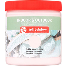 Краски декоративные "INDOOR & OUTDOOR", 250 мл, 3504 пастельный розовый