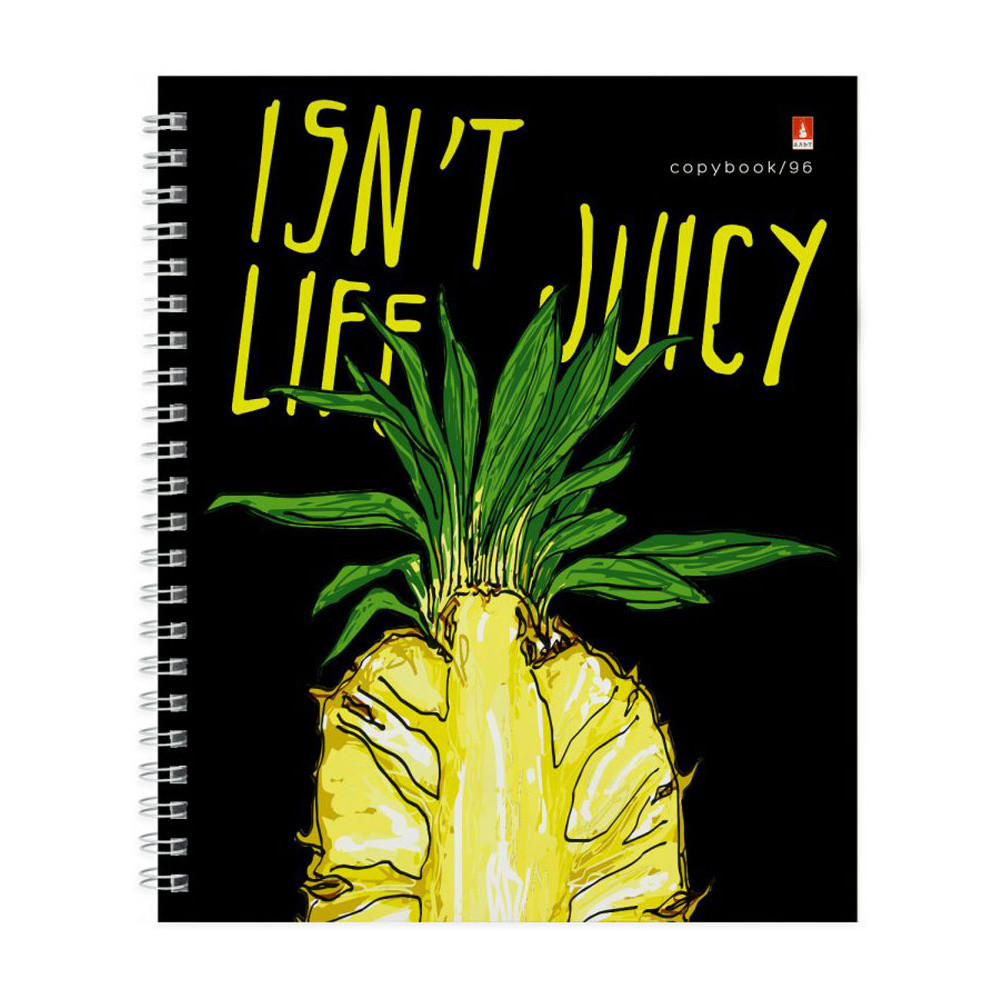 Тетрадь "Juicy life", А5+, 96 листов, клетка, ассорти - 5