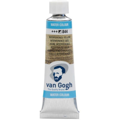 Краски акварельные "Van Gogh", 844 интерферентный желтый, 10 мл, туба