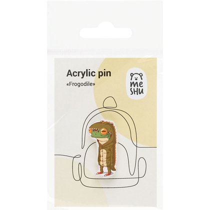 Значок "Frogodile" - 5