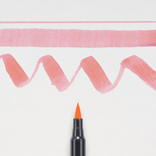 Маркер акварельный "Koi Color Brush", фуксия