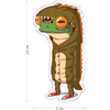 Значок "Frogodile" - 3