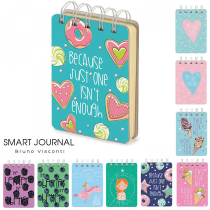 Блокнот "Smart Journal", A7, 108 листов, линованный, ассорти - 2