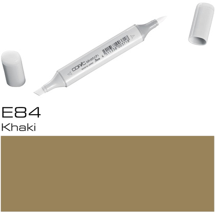 Маркер перманентный "Copic Sketch", E-84 хаки