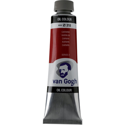 Краски масляные "Van Gogh", 318 карминовый, 40 мл, туба