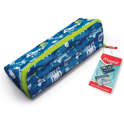 Пенал Maped "Open XXL", 1 отделение, синий - 8