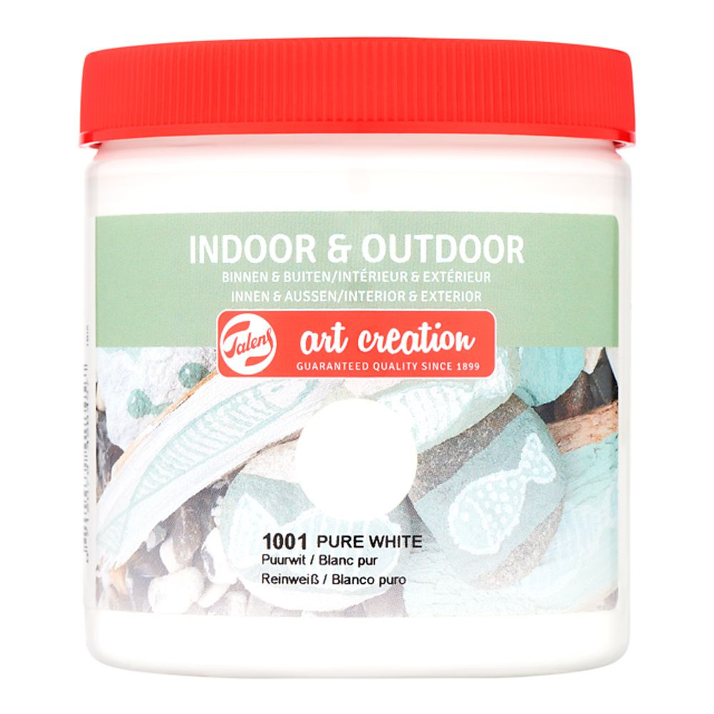 Краски декоративные "INDOOR & OUTDOOR", 250 мл, 1001 белый чистый
