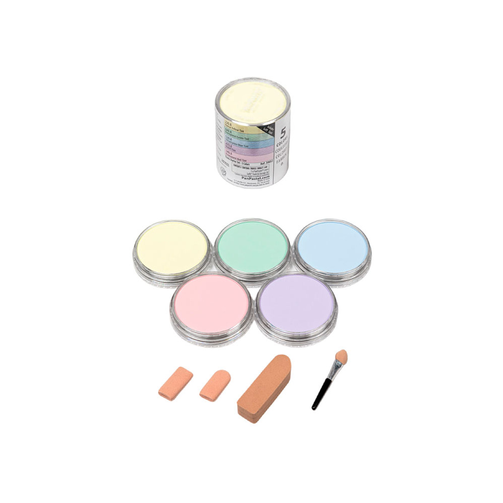 Ультрамягкая пастель "PanPastel Tints", 5 цветов