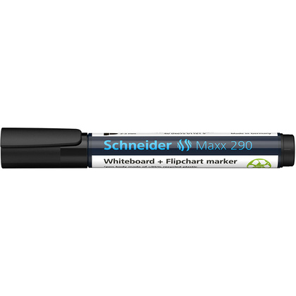 Маркер для доски "Schneider Maxx 290", черный  - 3