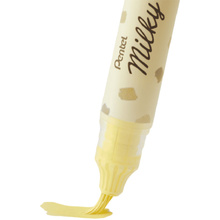 Маркер-кисть "Milky Brush", желтый пастельный