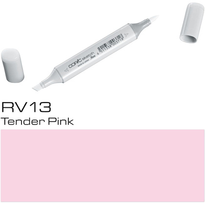 Маркер перманентный "Copic Sketch", RV-13 нежно-розовый