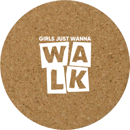 Костер для стаканов "Girls just wanna walk"
