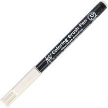 Маркер акварельный "Koi Color Brush", холодный светло-серый