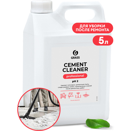 Средство моющее после ремонта "Cement Cleaner", 5 л