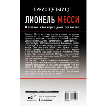 Книга "Лионель Месси. В футбол я бы играл даже бесплатно",  Дельгадо Л. - 15