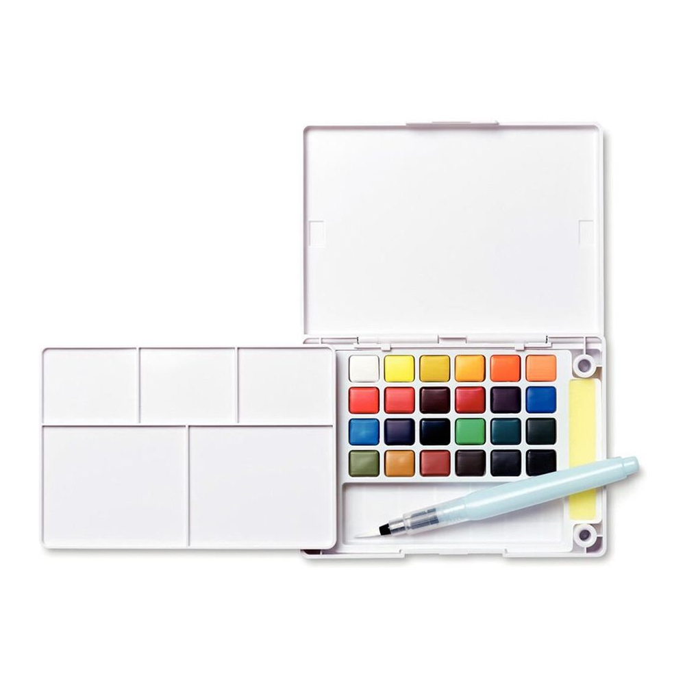 Краски акварельные "Koi Water Colors", 24 цвета - 3