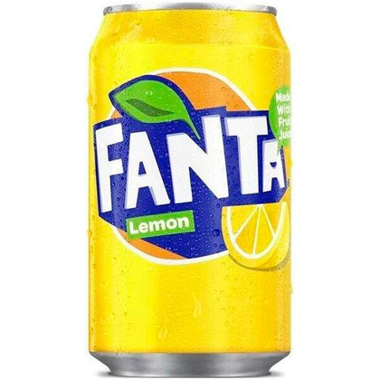 Напиток "Fanta" вкус лимона, 0.33 л